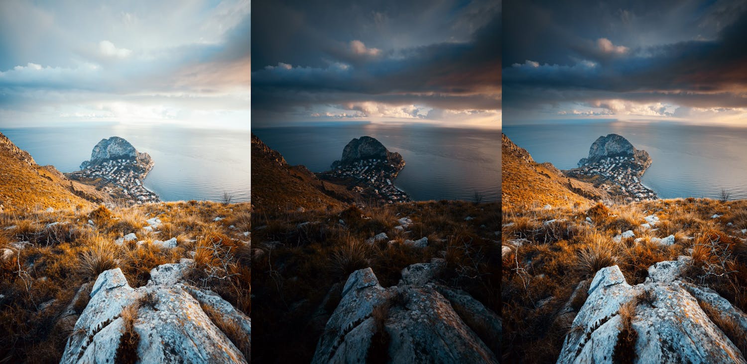 shutterstock 1315812002 laitxh1pxzalcegmqfgqxq Z8iqVnc 0jq Ett exempel på hur en HDR-bild blir till.